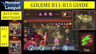 Golems Gem Farming Guide!  B11 - B15 - Monster Super League screenshot 4