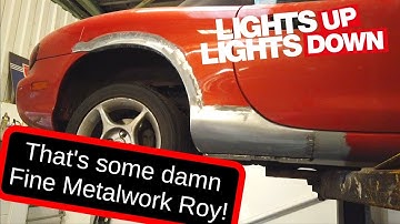 Mk3 MX5 Rear arch rust - whats going on in the workshop 59