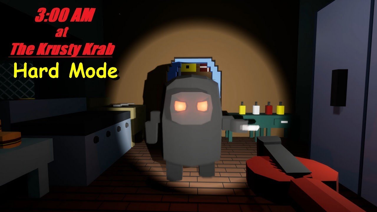 HARD MODE | 3:00 AM at The Krusty Krab The: Two Year Anniversary Update!