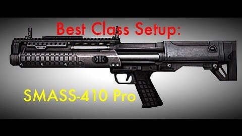 Modern Combat 5: Blackout - Best Heavy/Shotgun Class Setup: SMASS-410 Pro