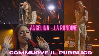 Video thumbnail of "SANREMO 2024 ANGELINA MANGO TRIONFA CON LA COVER LA RONDINE E IL QUARTETTO D'ARCHI"