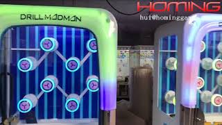 Coin Operated taladro maquina vending juegos loco garra juguete regalo maquina  Crane juego screenshot 4