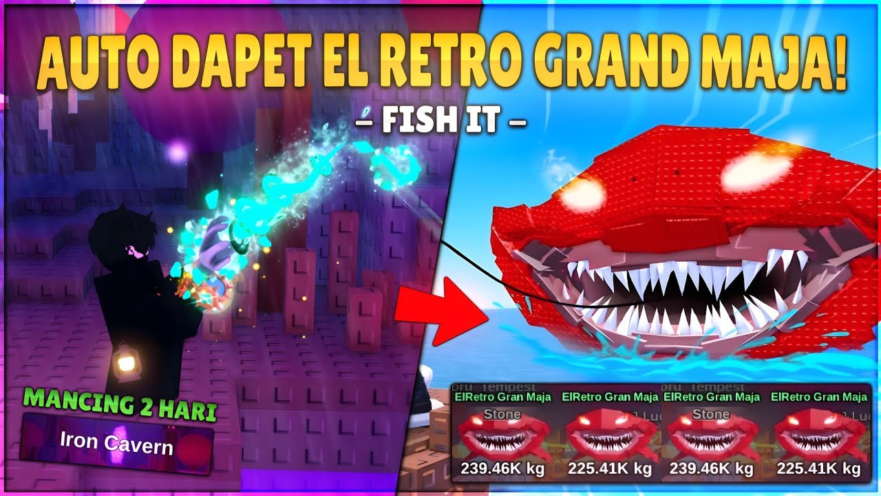 Teori Mancing 2 Hari Nonstop Auto Dapet Retro Grand Maja! 😱 || ROBLOX : FISH IT! ||