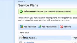 How to create a hosting plan and assign to customer in Parallels Plesk control panel