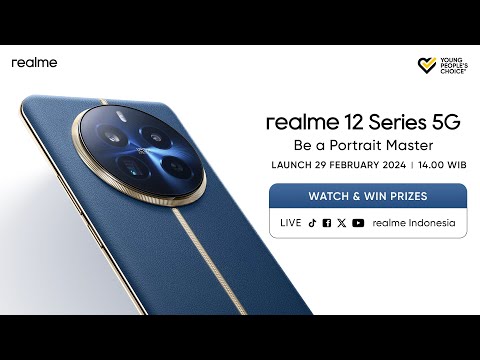 realme 12 Series 5G Be a Portrait Master Launch Event