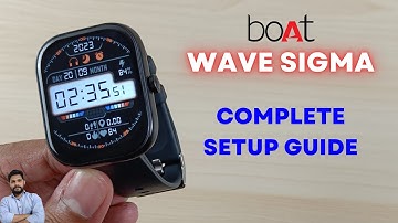 Boat Wave Sigma Smartwatch Full Setup Guide
