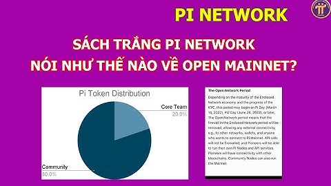 Sách Trắng Pi Network nói như thế nào về Open Mainnet? Phân chia 80% số Pi cho cộng đồng