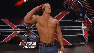 John Cena Reveals News Of Osama Bin Laden At Extreme Rules 2011