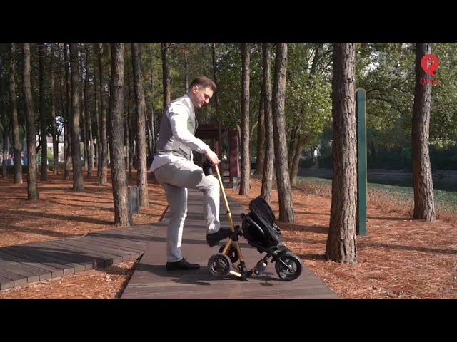 Qplay Nova Niello 6 in 1 Tricycle - YouTube