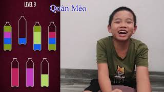Quân Mèo Chơi Game Rót Nước vào chai | Water Sort Puzzle screenshot 5