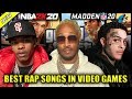 BEST RAP SONGS IN VIDEO GAMES