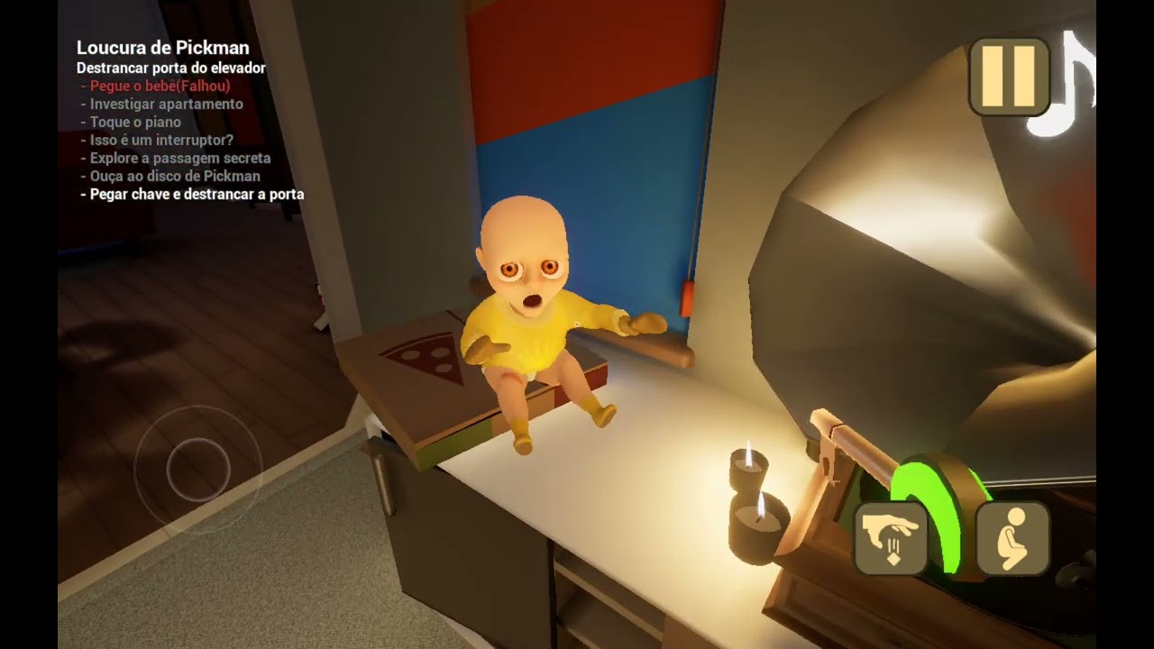 part2 jogando bebê com bicho no corpo😊