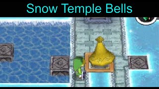 Snow Temple Bells - The Legend of Zelda: Spirit Tracks Ep. 10
Links Journal:
Day 10
I could hardly see through the blizzard. Honcho found me some goggles so that snow wouldnt get in my eyes. It helped a lot but I still wasnt able to see. Zelda couldnt see much either. All we had to do was keep to the route drawn. Eventually, I could see the entrance to the Snow Temple. The blizzard disappeared as soon as we went in. The train was COVERED in snow! I was surprised it was still able to move.
It was a little warm inside the Snow Temple. Zelda and I figured the snow would melt off by the time we found the giant force gem here. This place is bigger than the Forest Temple was. Also, it got colder the deeper we went in. There was a small puzzle I noticed right away. There was a tablet with strange music notes on it. A giant bell also rested nearby.
I pushed the bell into position. Zelda pointed out that the music notes on the tablet looked like the bell. I tapped the bell twice and a door opened. Zelda looked around the room and pointed out there were two other places for bells.
In the new door that just opened, I found a path to one of the other bells. I also found a boomerang and another tablet with those music notes. However, when I tried hitting the bells in the proper order, it didnt work. Zelda and I were stumped for a bit, until I thought that maybe the song had to be a bit faster. So, I threw the boomerang at the bells and it worked! Another door opened!
We quickly found the next bell...but we had some trouble getting it to the other side. Snow Temple Bells - The Legend of Zelda: Spirit Tracks Ep. 10