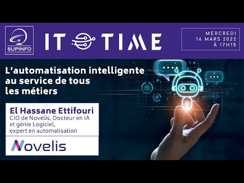 IT TIME - Automatisation Intelligente | Conférence SUPINFO
