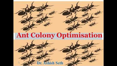 Ant Colony Optimization - ACO