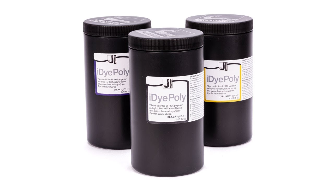 iDye poly, black (pack of 6)