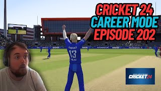 SANDY BOWLS THE BALL OF THE CENTURY! (CRICKET 24 CAREER MODE 202)