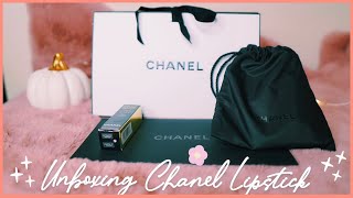 Chanel Rouge Vie LipstickUnboxing + First Impressions 