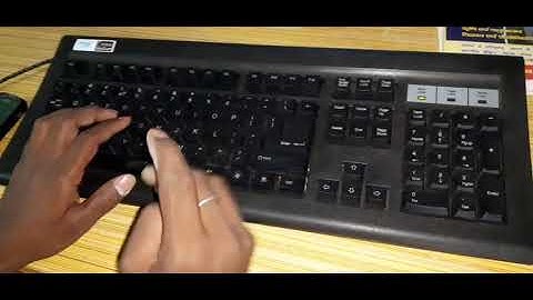 HINDI TYPING SIKHE KRUTI DEV 010 AND MANGAL REMINGTON GAIL..TYPING SIKHE..