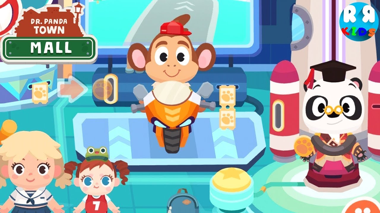 Dr. Panda Town: Mall - HUGE UPDATE!! Two New Areas - YouTube