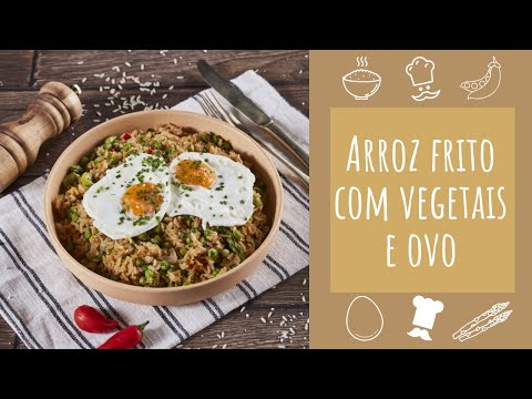 Arroz frito com vegetais e ovo (receita vegetariana) - TeleCulinária