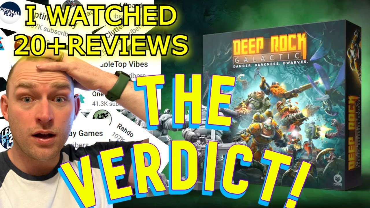 A Review of Deep Rock Galactic (The Cooperative Board Game) – coopgestalt