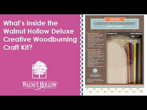 Creative Woodburning Craft Kit I