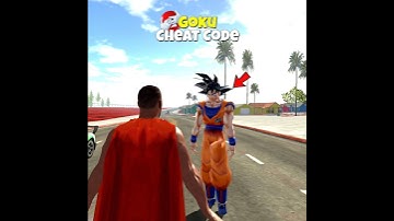 New Goku Npc Cheat Code 😲 Indian Bikes Driving 3d || #shorts