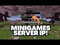 Minecraft 26.1 Minigames Server IP Address