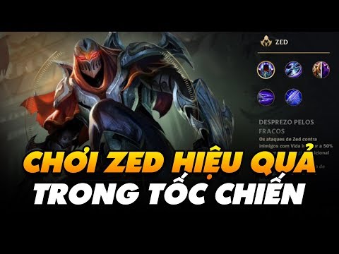 ZED COMBO ẢO LÒI TRONG LMHT: TỐC CHIẾN - HƯỚNG DẪN CHƠI ZED!