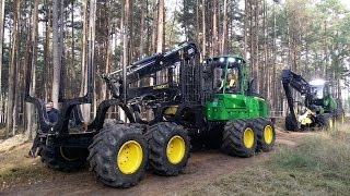 Pokaz maszyn leśnych John Deere