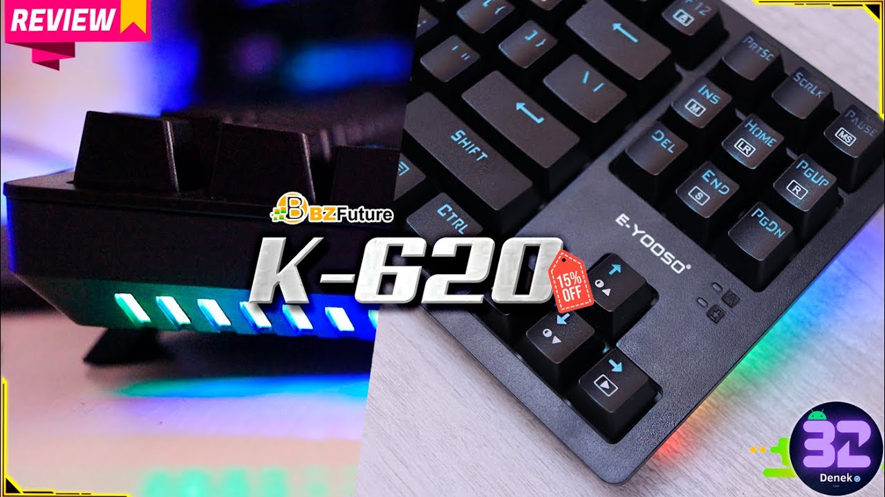 Un TECLADO Gaming Bueno & BARATO  I E-YOOSO K620 Review