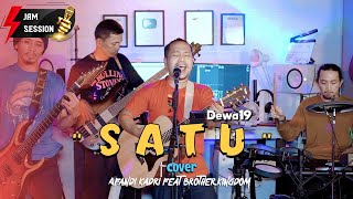 SUMP4H✌LAGU INI KER3N P4R4H‼️ DEWA 19 - 'SATU' cover AFANDI KADRI ft BROTHER.KINGDOM (Jam Session)