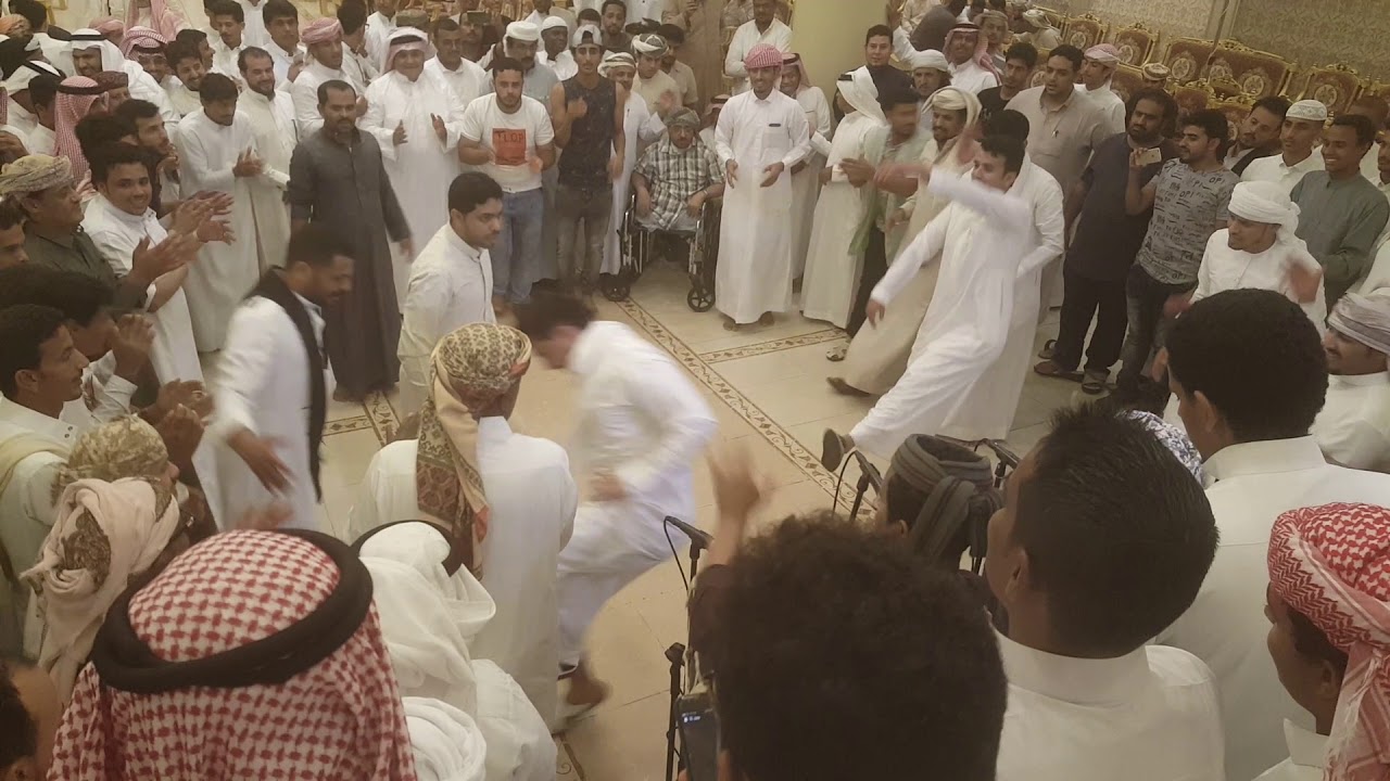 شرح شبواني نار نار في جده زواج شباب ياسر ومنصور وجمال ال باديان