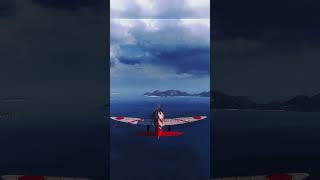 Japanese Ryujo-Cl Aircraft Carrier Launches Attack