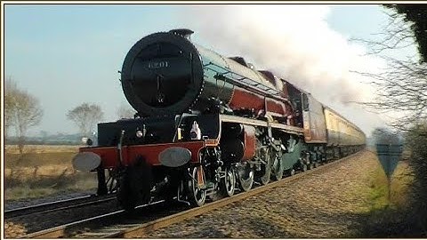 Steam Trains At Speed