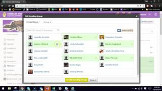 Creating and using custom student groups in Schoology