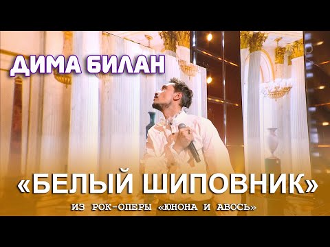 Видео: Дима Билан - Белый шиповник, «Юнона и Авось» (Творческий вечер Алексея Рыбникова, 08.03.2023)