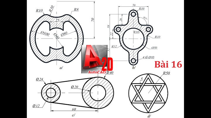 Hướng dẫn dùng lệnh hatch trong cad