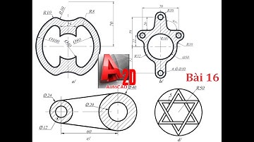 Học autocad cơ bản bài 16 , Cách sử dụng lệnh Hatch trong autocad , autocad tutorial for beginners