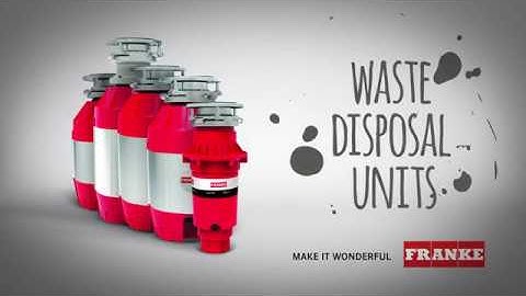 How to Install your Franke Food Waste Disposal