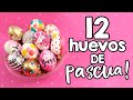 12 ideas para DECORAR HUEVOS DE PASCUA!! ✄ Barbs Arenas Art!