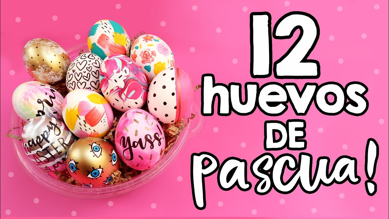 Manualidad huevos de pascua