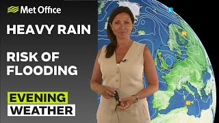 22/05/24 - Heavy rain and showers - Morning Weather Forecast UK -Met Office Weather