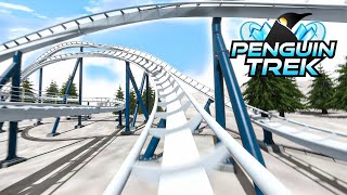 PENGUIN TREK - POV - 2024 SeaWorld Orlando New Roller Coaster