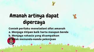 Materi PAI Kelas 4 Bab 7 : Sifat-Sifat Rasul Allah Swt | Kurikulum Merdeka Materi PAI Kelas 4 Bab 7 : Sifat-Sifat Rasul Allah Swt | Kurikulum Merdeka