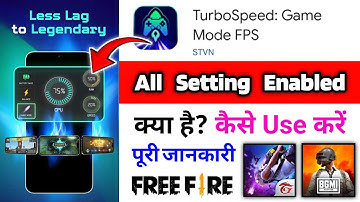 Turbospeed Game Booster | Turbospeed Game Booster Bgmi / Free Fire | TurboSpeed Game Mode Fps