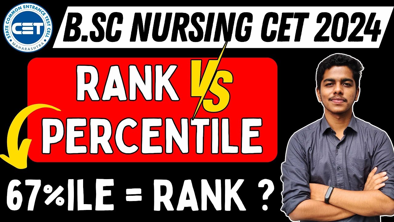 MH Nursing CET 2025 | Rank vs Percentile | MH BSc Nursing Admission ...