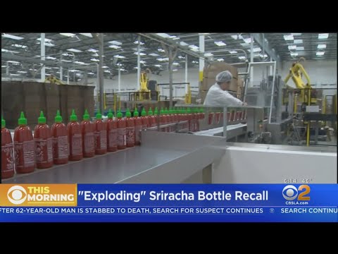 Batch Of Sriracha Recalled In Europe