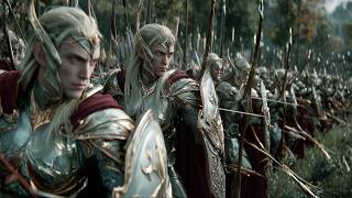 Epic WAR! Uruk-hai and Orcs of ISENGARD vs Elves - an unstoppable battle! Who will win? [4k] screenshot 5